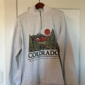 Gray Colorado Graphic Sweatshirt